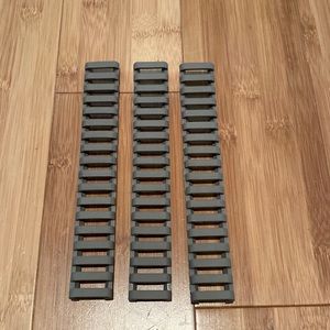 Ergo Lo-Pro Picatinny Rail Covers FDE